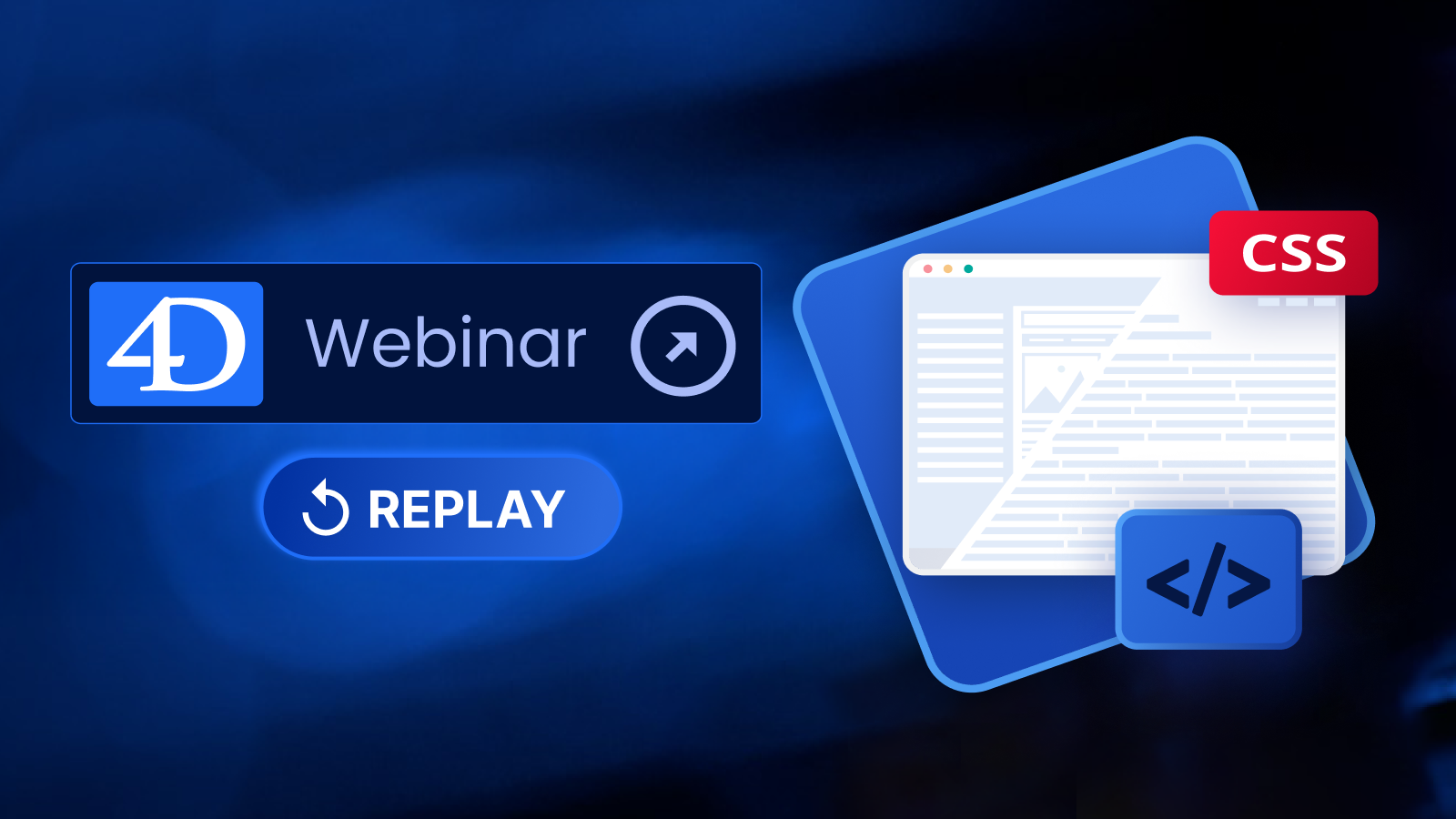 Sledujte záznam - Upravte si 4D formuláře pomocí CSS